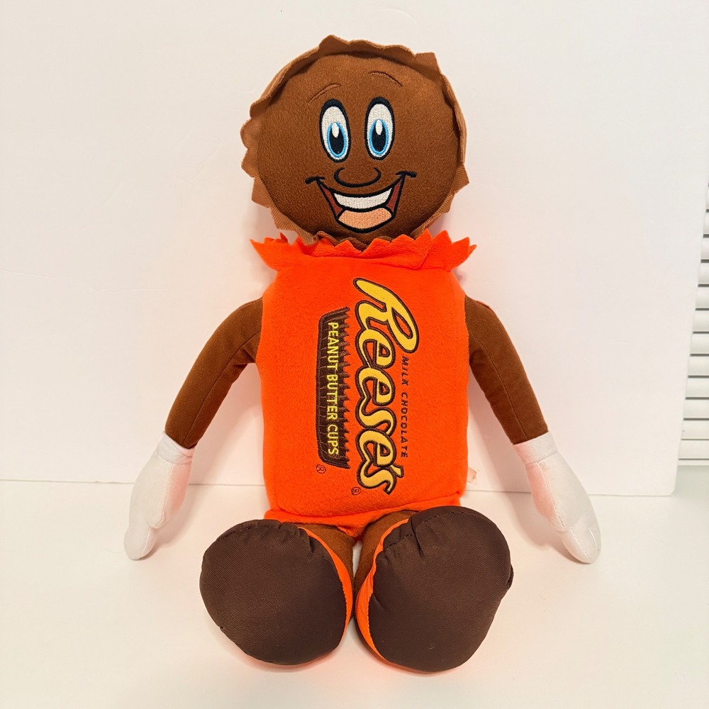 Reeses Peanut Butter Cups Plush Stuffed Toy Hershey Licensed Product 2013‎